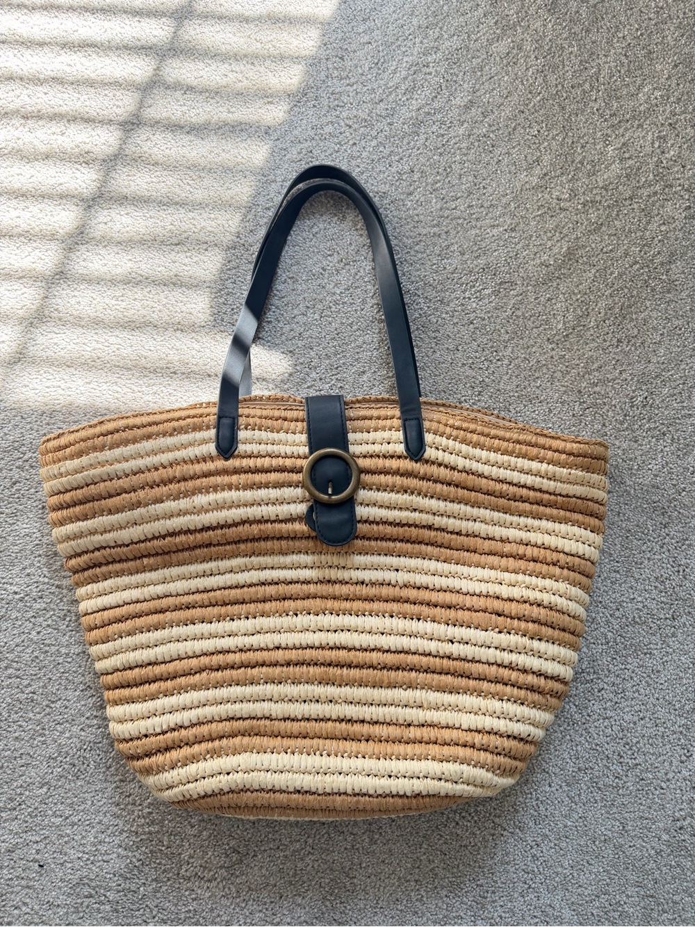 Straw Tote Bag